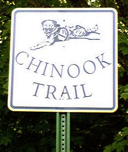 Chinook Trail Sign